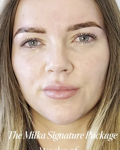 The Milka Signature Package — lifted, tinted, weeks of effortless lashes